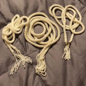 Set of 3 Vintage Rope Necklaces